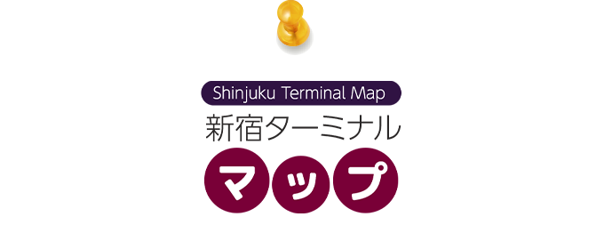 Shinjuku terminal Maps